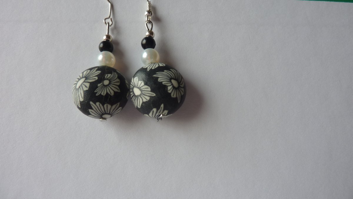 Černo-bílé fimo 2