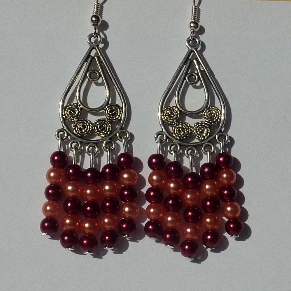 Korálkové náušnice