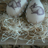 Velikonoční vajíčko s králíčkem