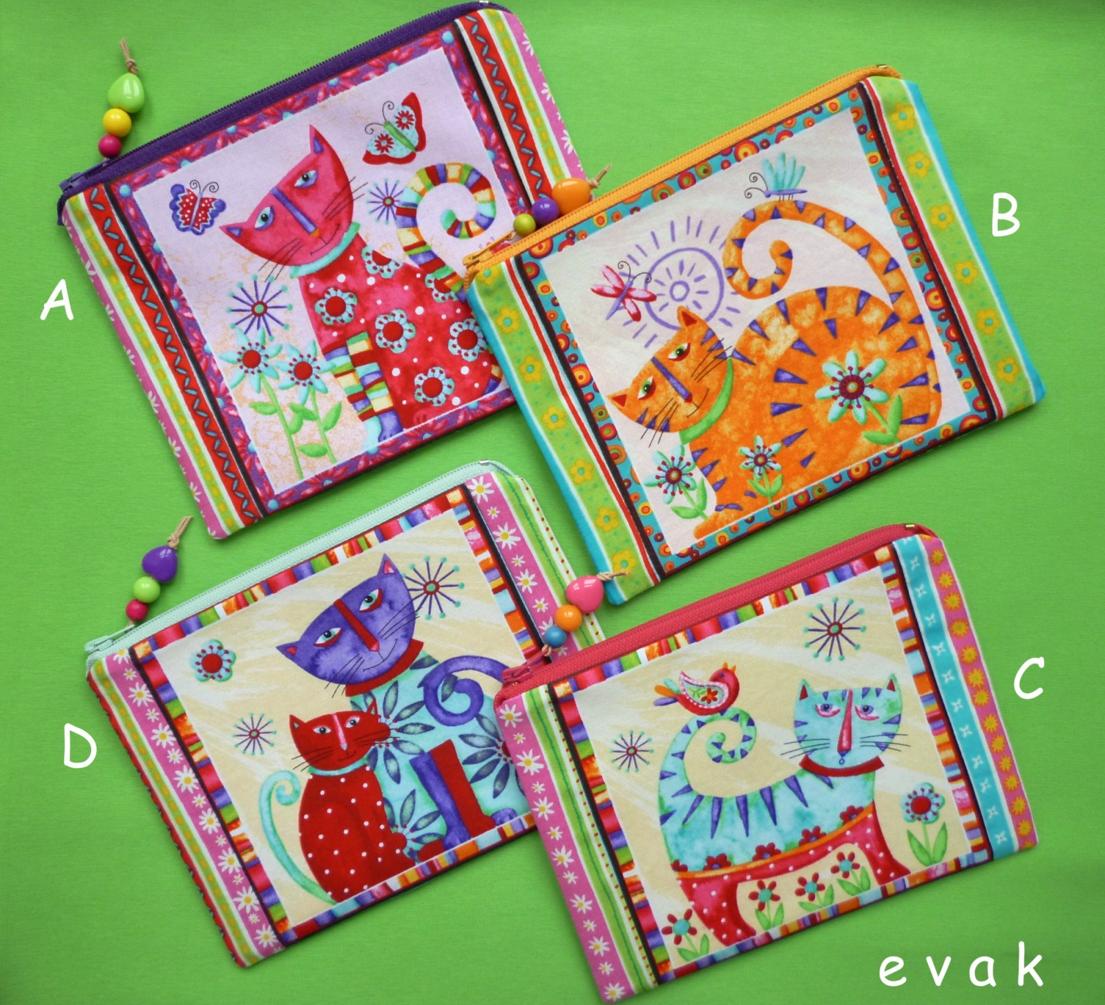 Kočka ta, či ona - taštičky do kabelky