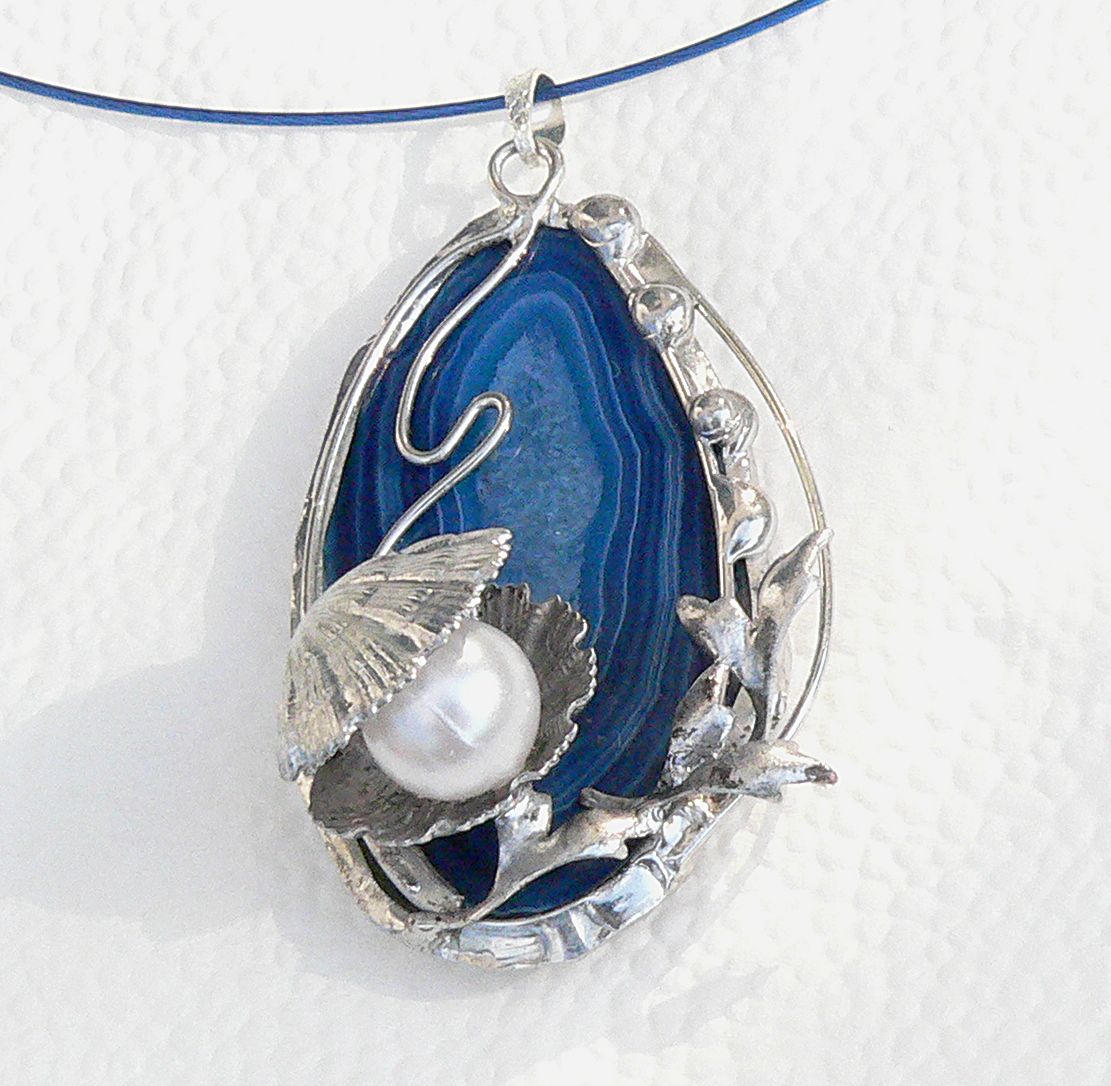 mořské poklady - náhrdelník