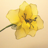 lilie - nylonový květ