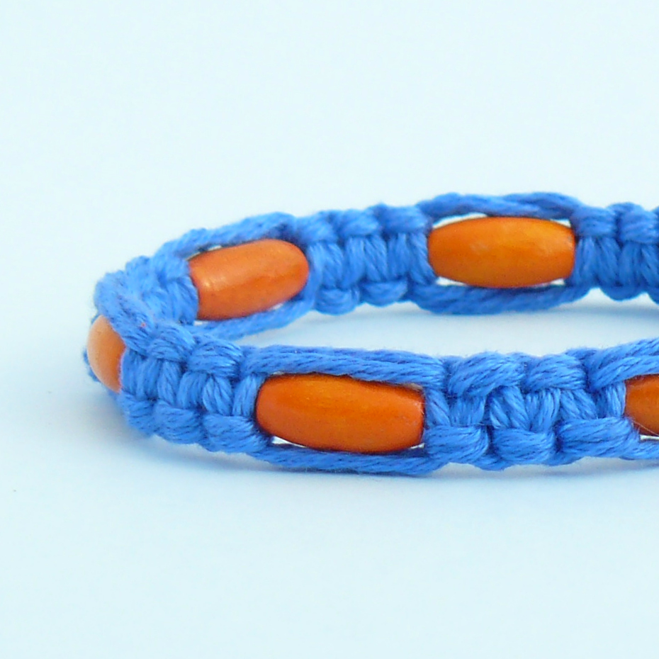 Macramé náramek - energie