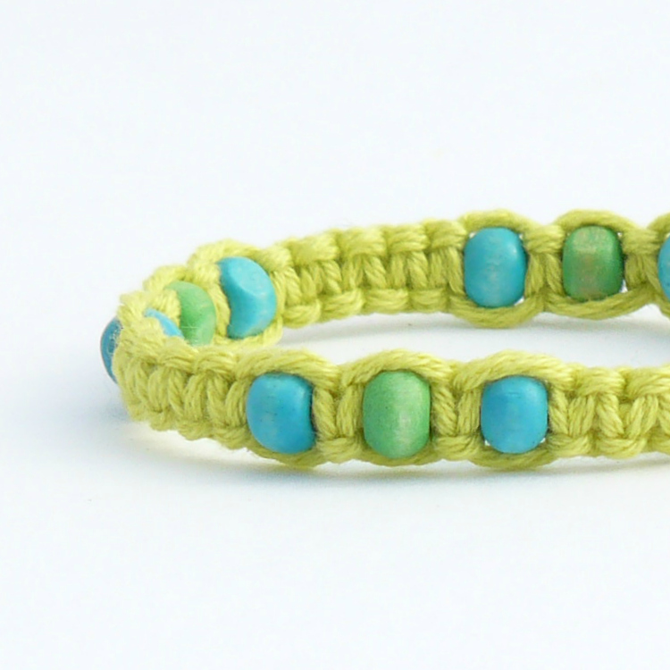 Macramé náramek - vodnický