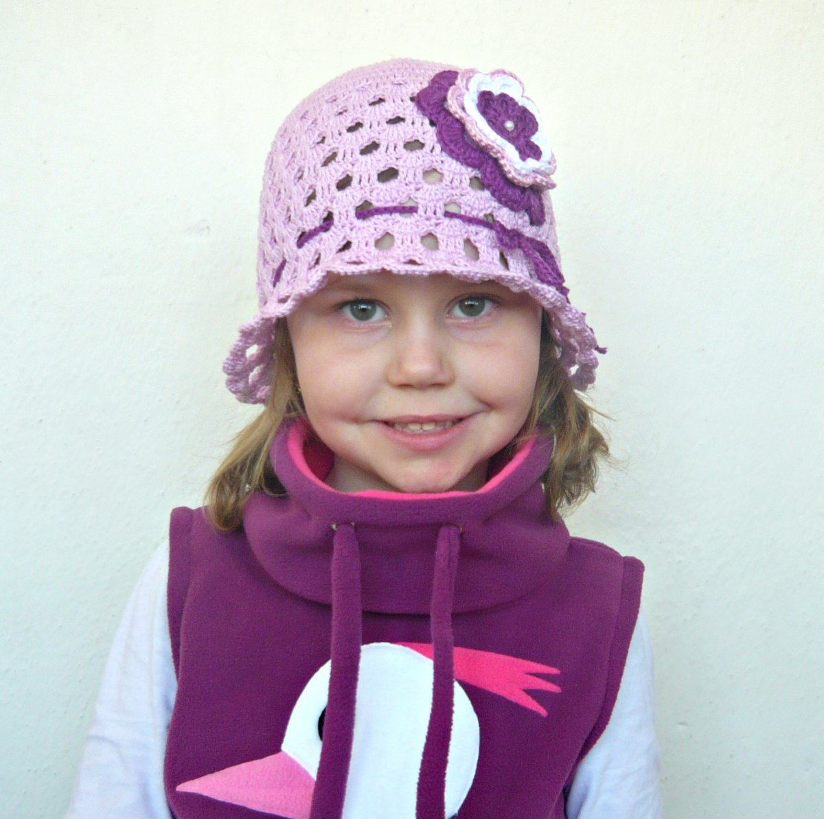 Háčkovaný klobouček 