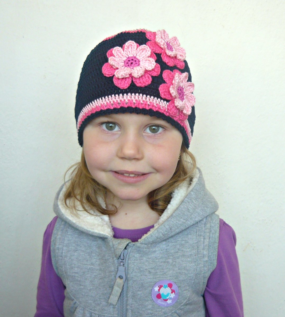 Háčkovaná čepička  