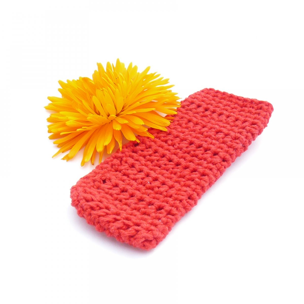 Pouzdro na mobil - červená