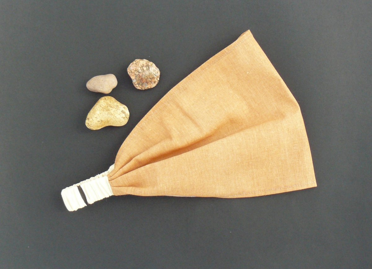 Látková čelenka, šátek - rustikal