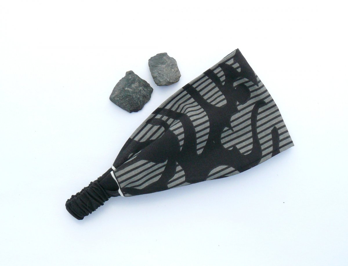 Látková čelenka - ornamenty DĚTSKÁ