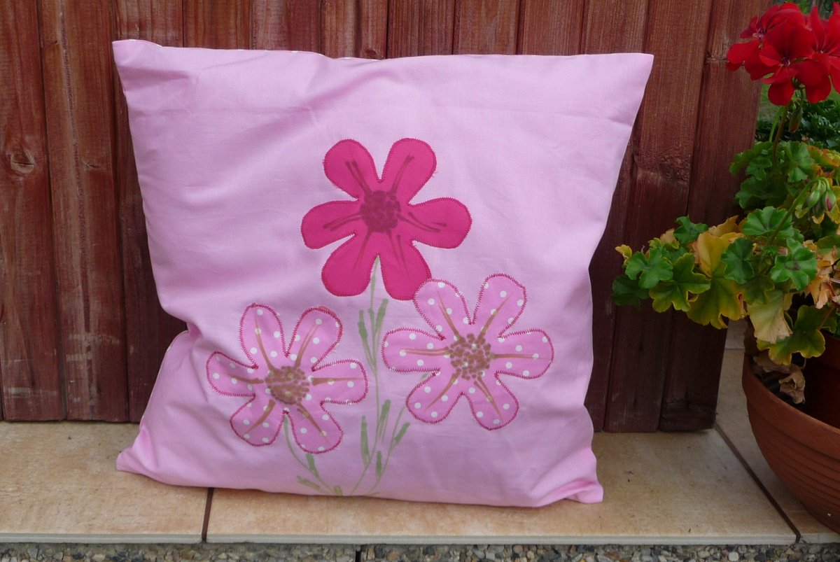 Povlak na polštář květinová louka