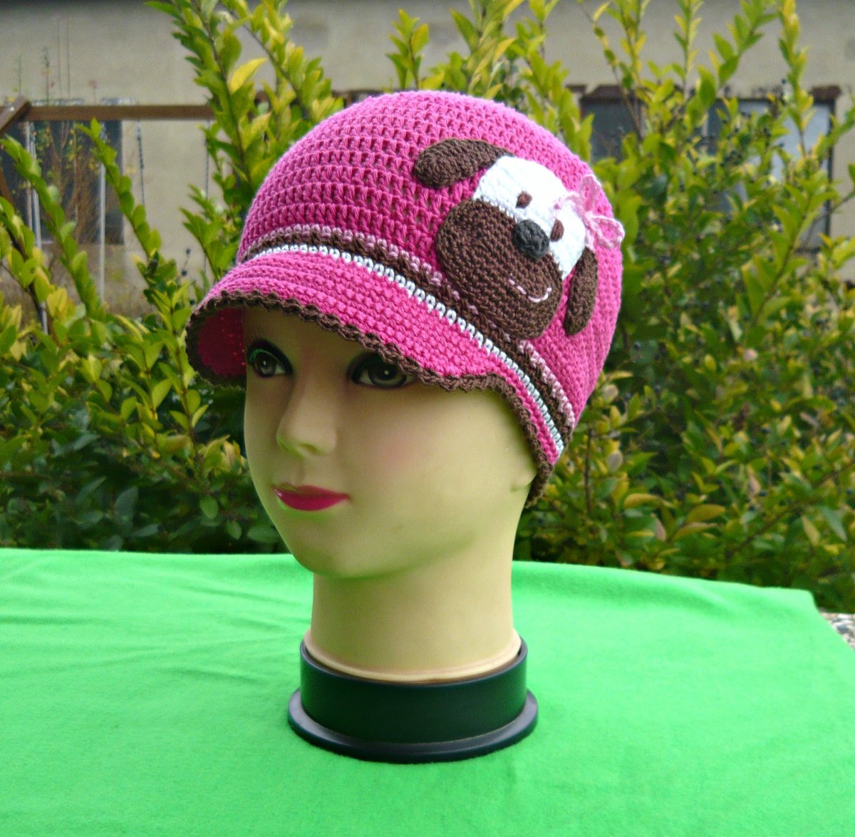 Malinová bekovka s pejskem