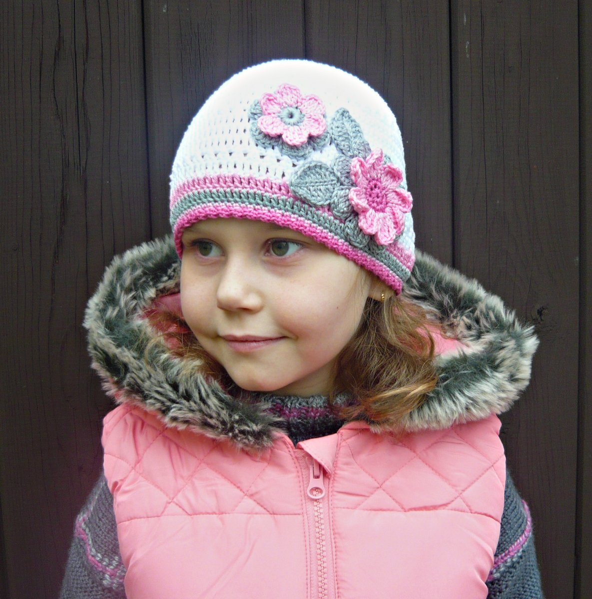 Háčkovaná čepička  