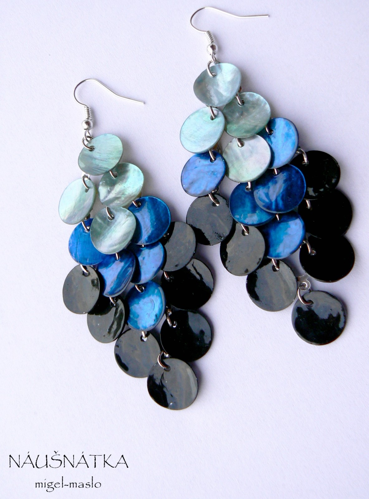 barevná paráda - perleťové penízky 