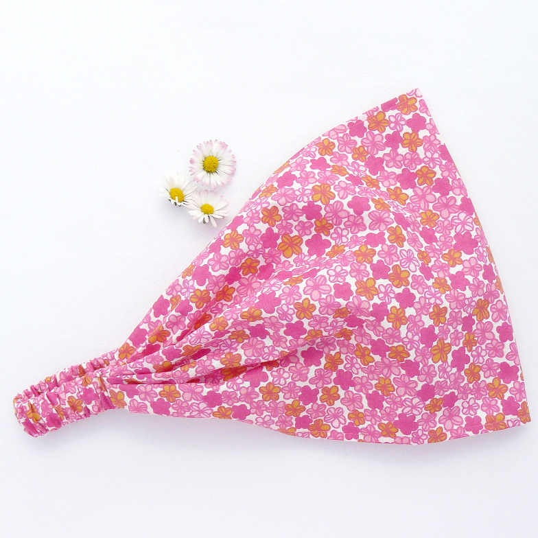 Látková čelenka, šátek - letní žár