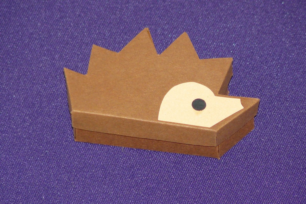 Ježek krabička s víčkem