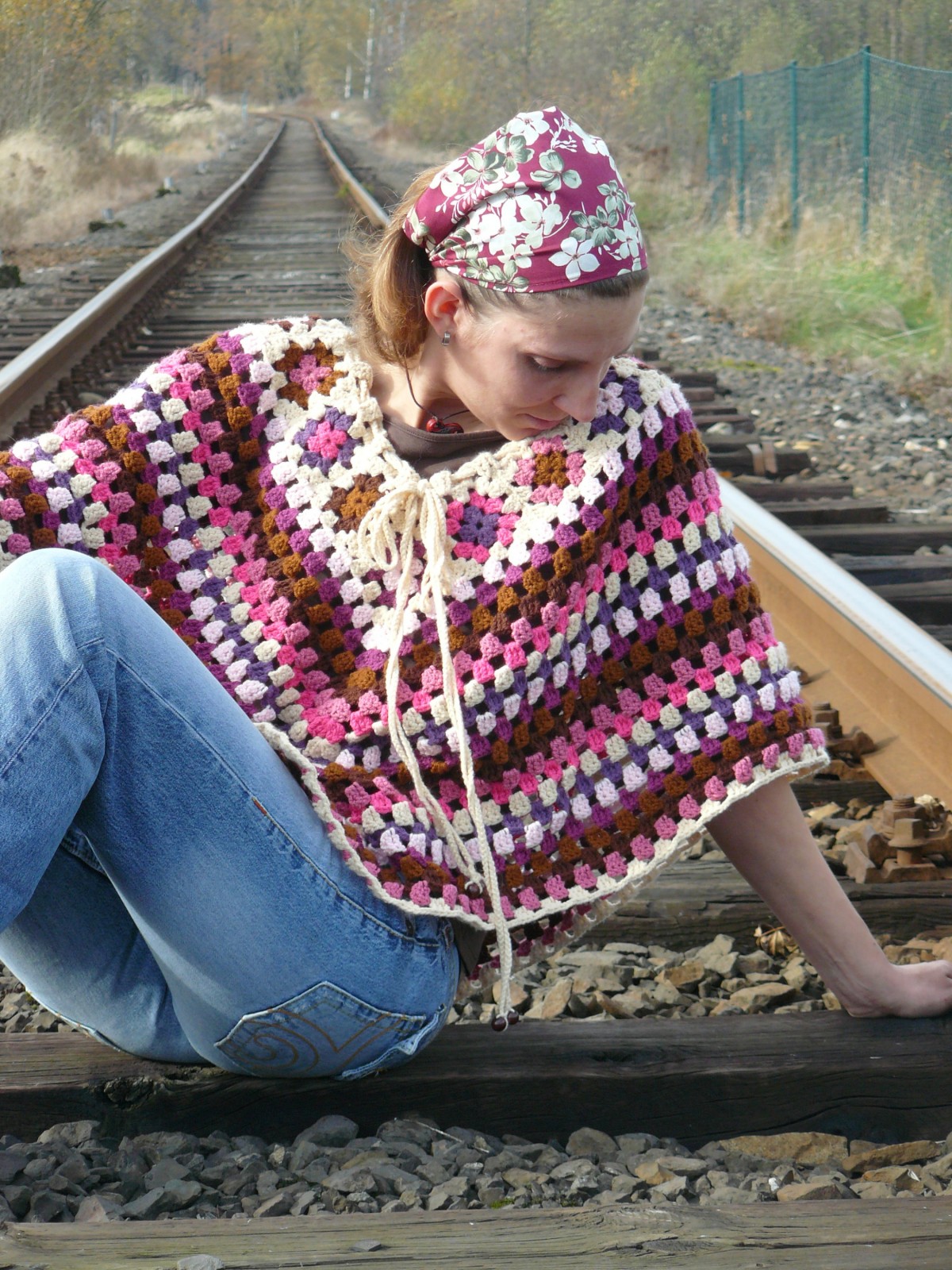 Pončo - podzimní romantika