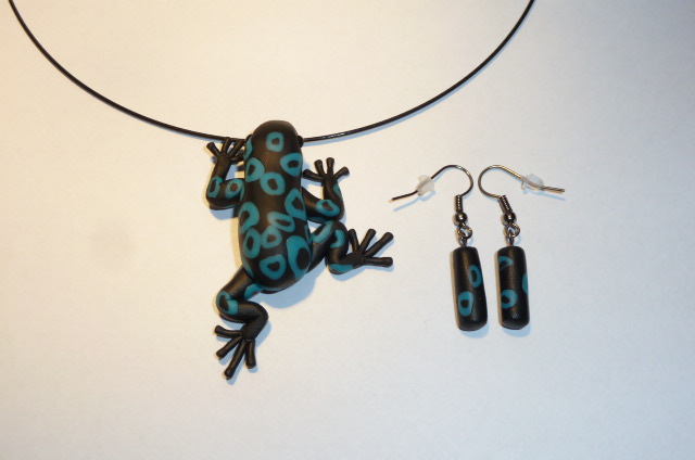 náušnice pro žabičku