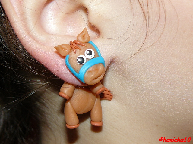 Náušnice - koníci