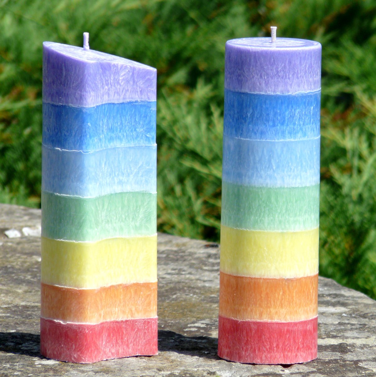 Maxi sada svíček v barvě čaker