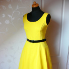 Letní šaty žluté