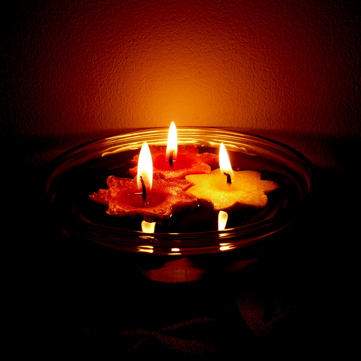 Plovoucí svíčka na přání