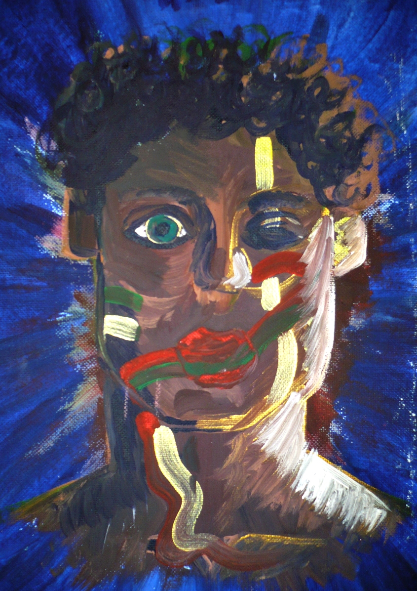 Labyrint v černé tváři