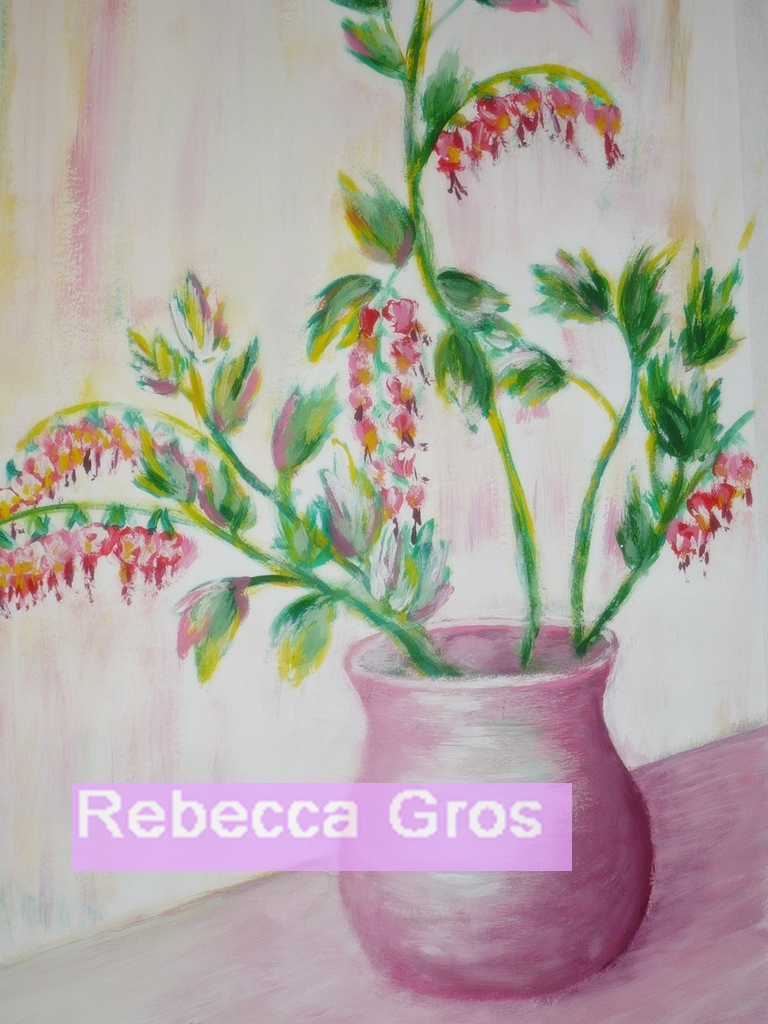 ZÁTIŠÍ  - KVETOUCÍ SRDÍČKA