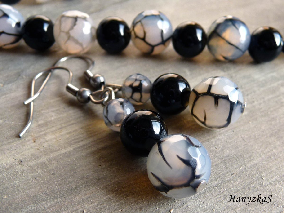 Kompletní sada: Achátová