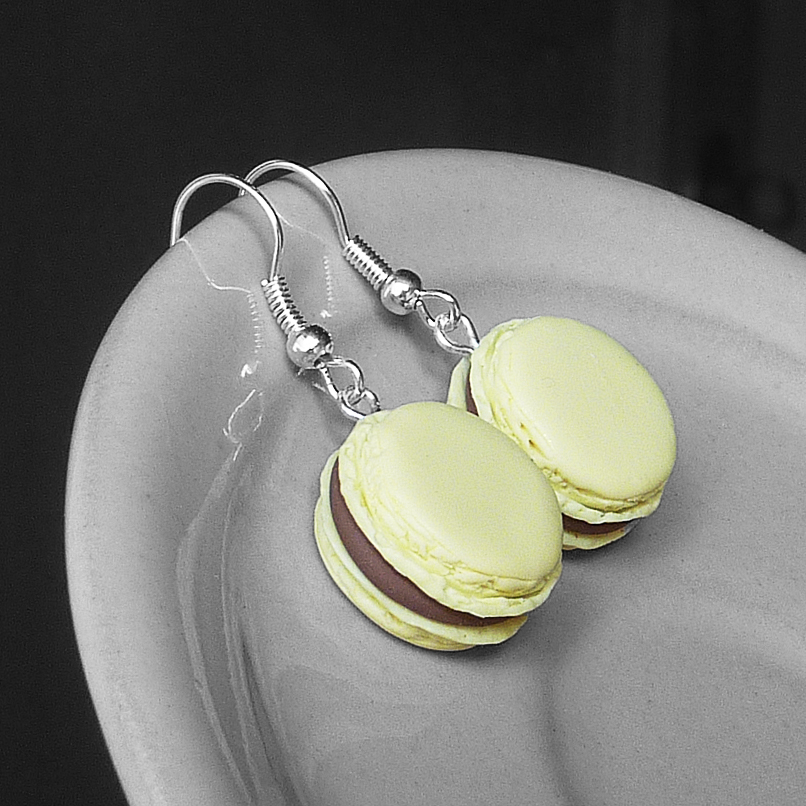 Vanilkovo-čokoládové makronky