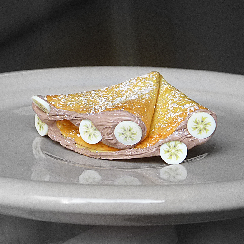 Banánovo-čokoládová palačinka