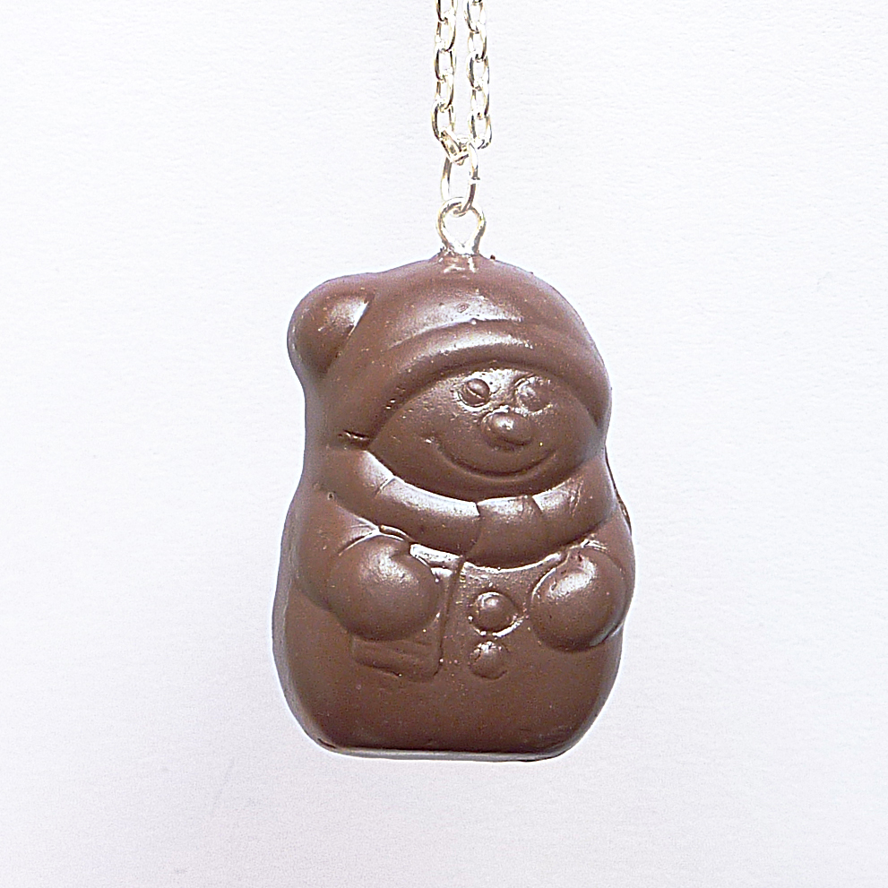 Čokoládový sněhulák