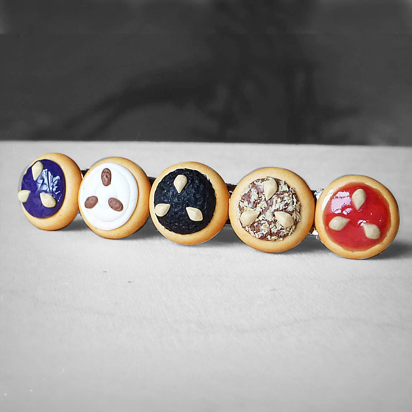 Koláčková spona do vlasů