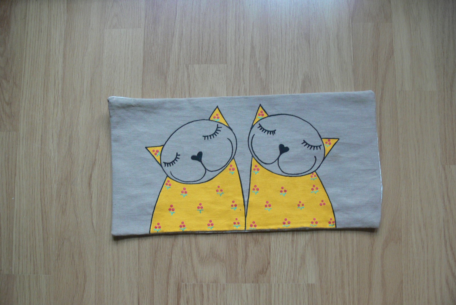 Špaldový polštář s levandulí