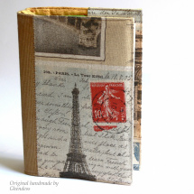 Obal na knihu - Eiffelova věž na režné NA PŘÁNÍ