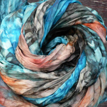 Tyrkysový - orange, 180x90 cm