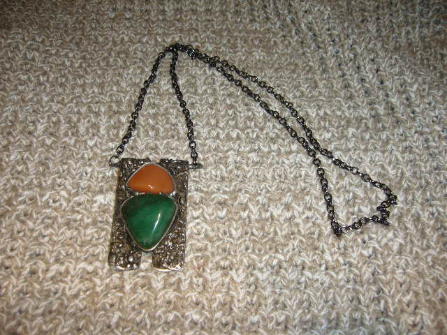 Náhrdelník královny Mab - náhrdelník s avanturínem a karneolem 