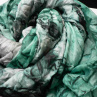 Hedvábný šál velký 180 x 90 cm, zelený