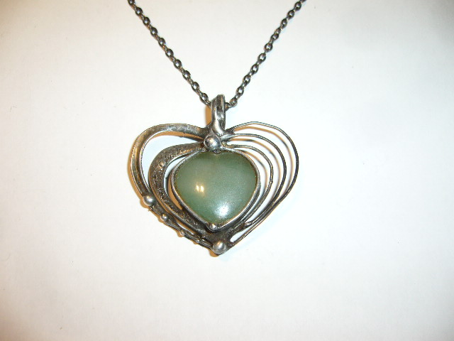 Srdce krále Oberona - náhrdelník s avanturínem