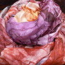 Karmín s lososem, 180x90 cm