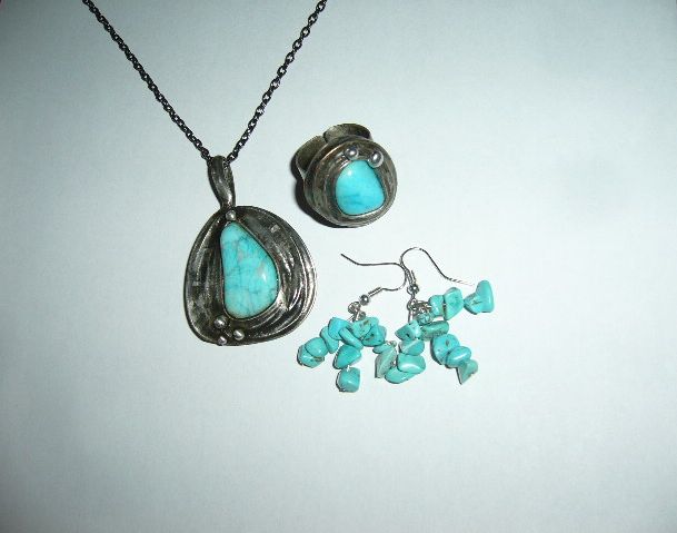 Souprava - náhrdelník,prsten,náušnice - poštovné zdarma