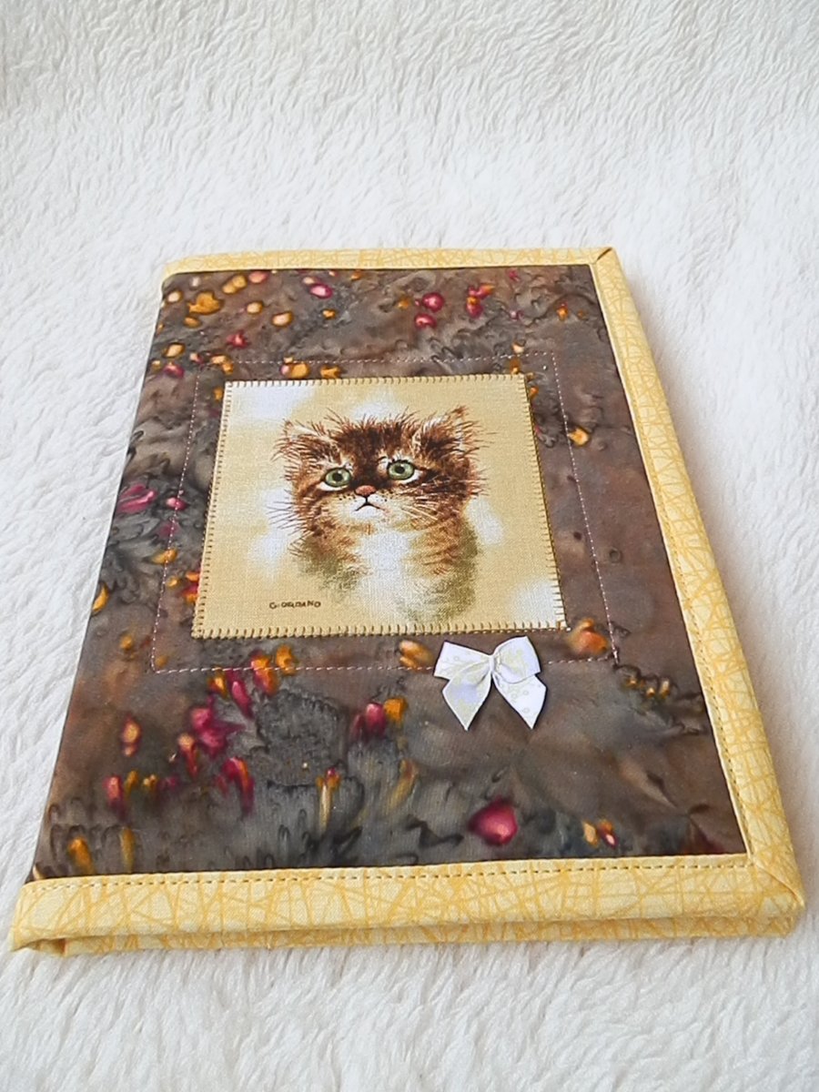 Obal na deníček - Kočička