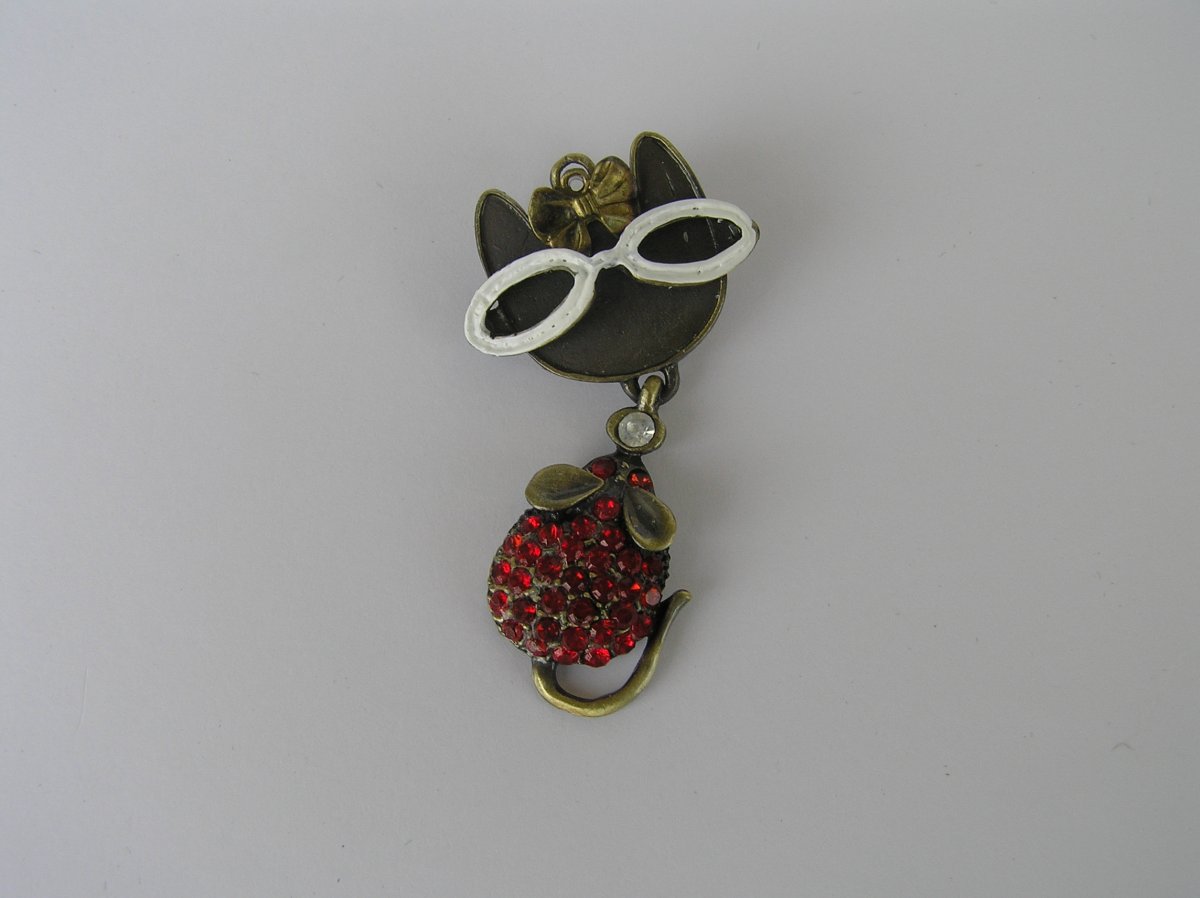 Brož - Kočka s myší