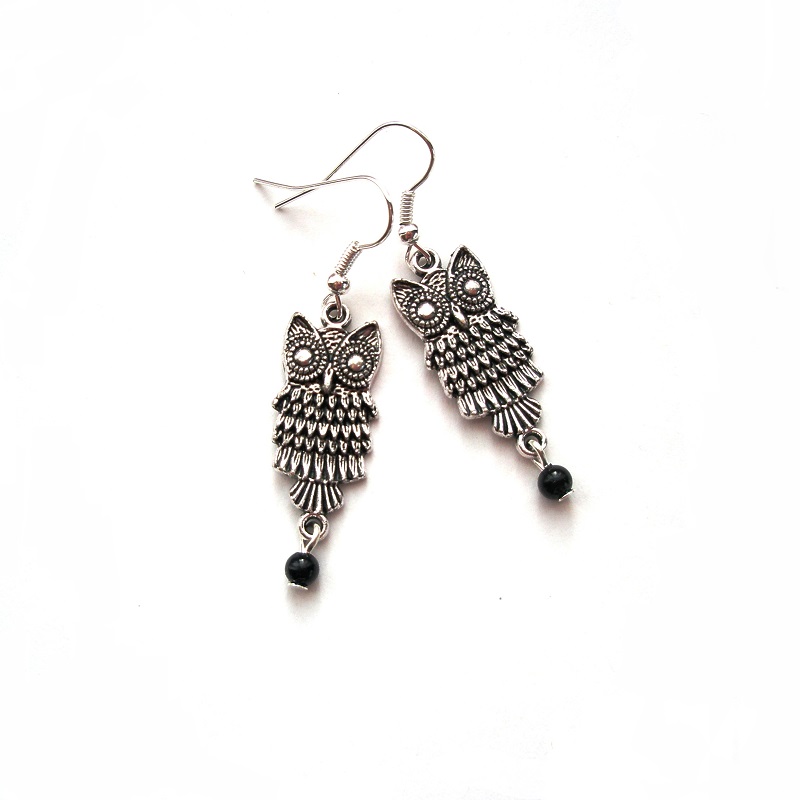 Sovičky do uší - stříbrné