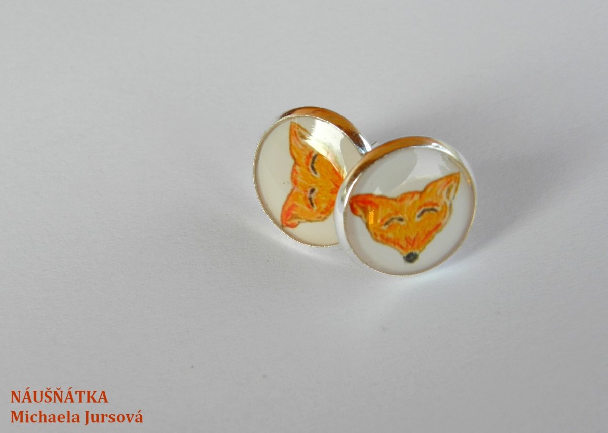 - lil fox - malá lištička - náušničky