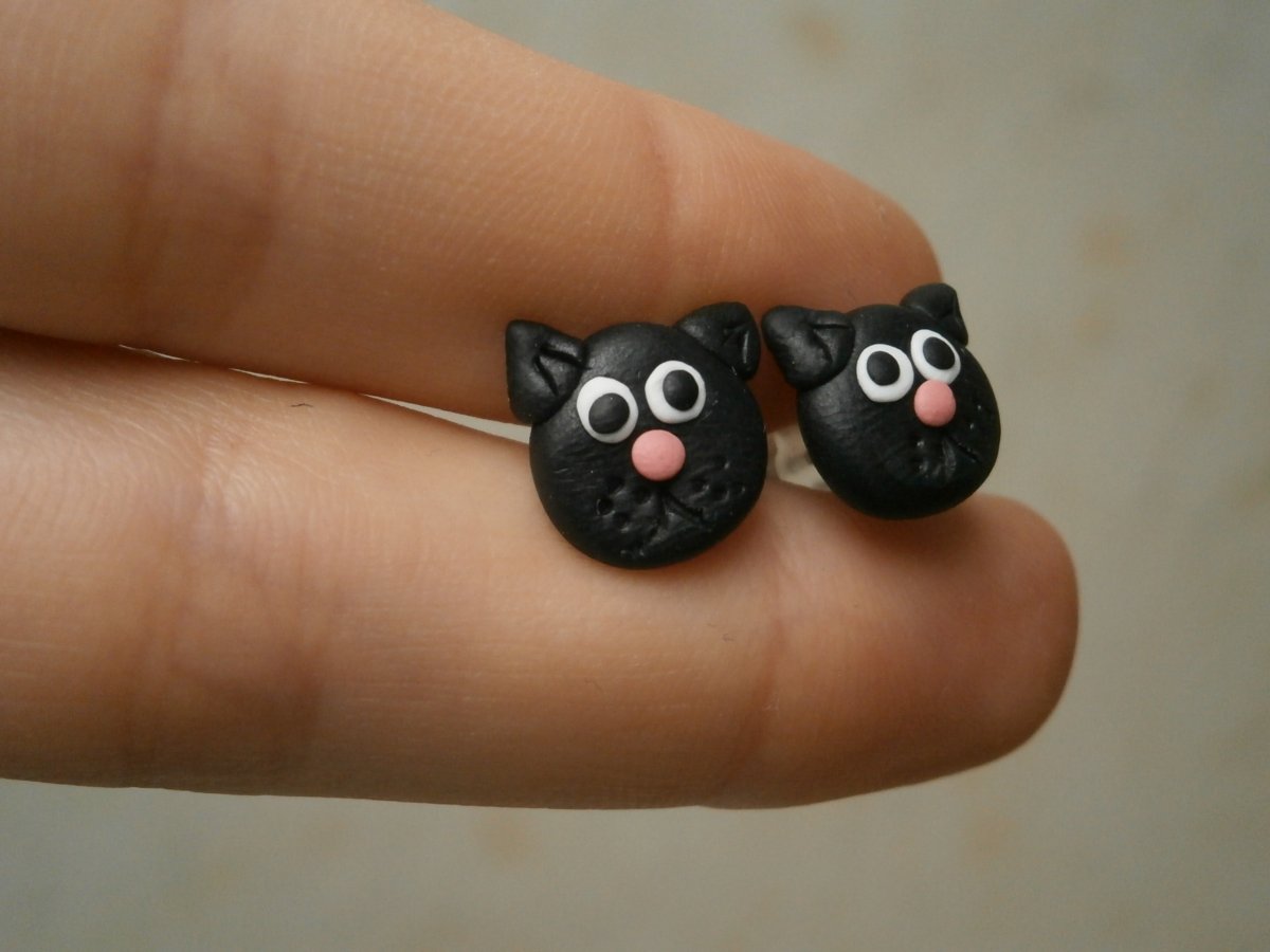 Náušnice kočky