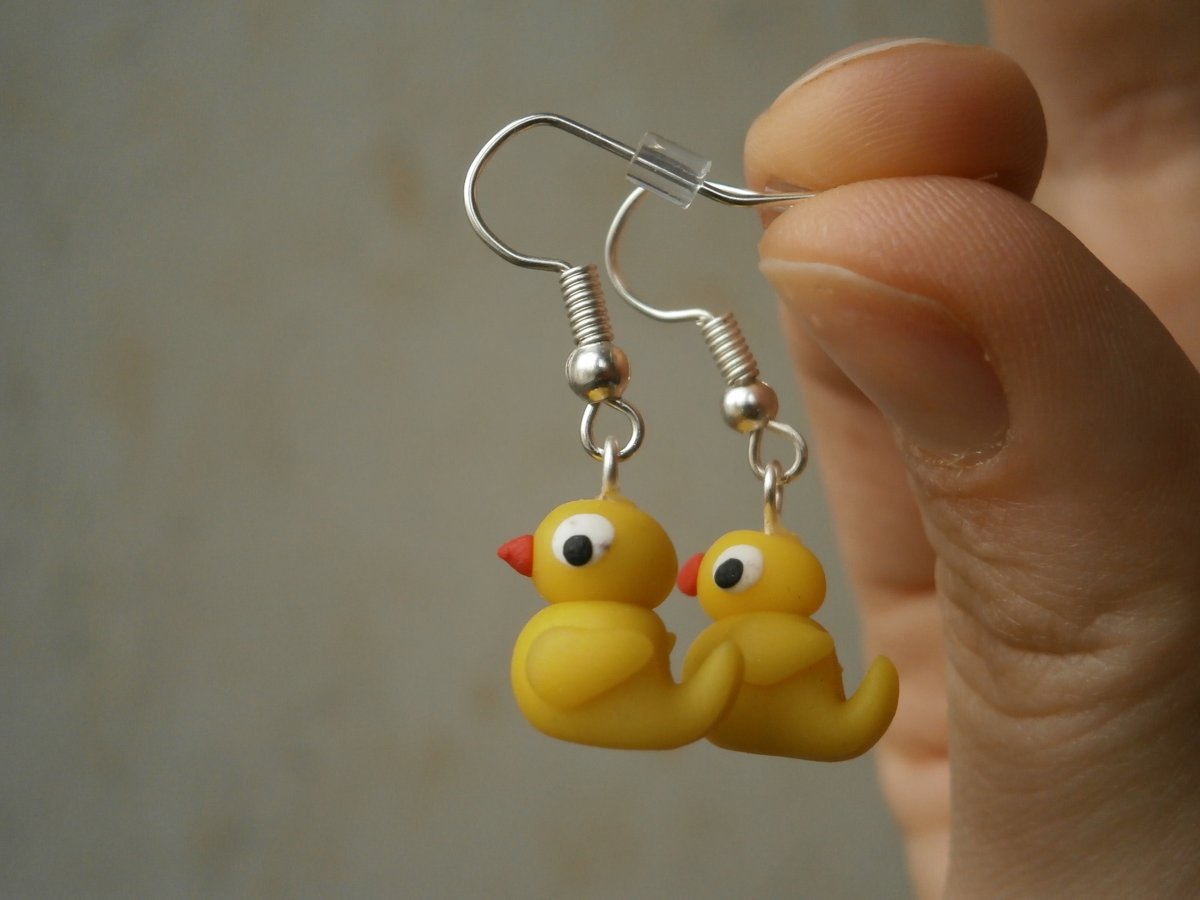 Náušnice kachničky