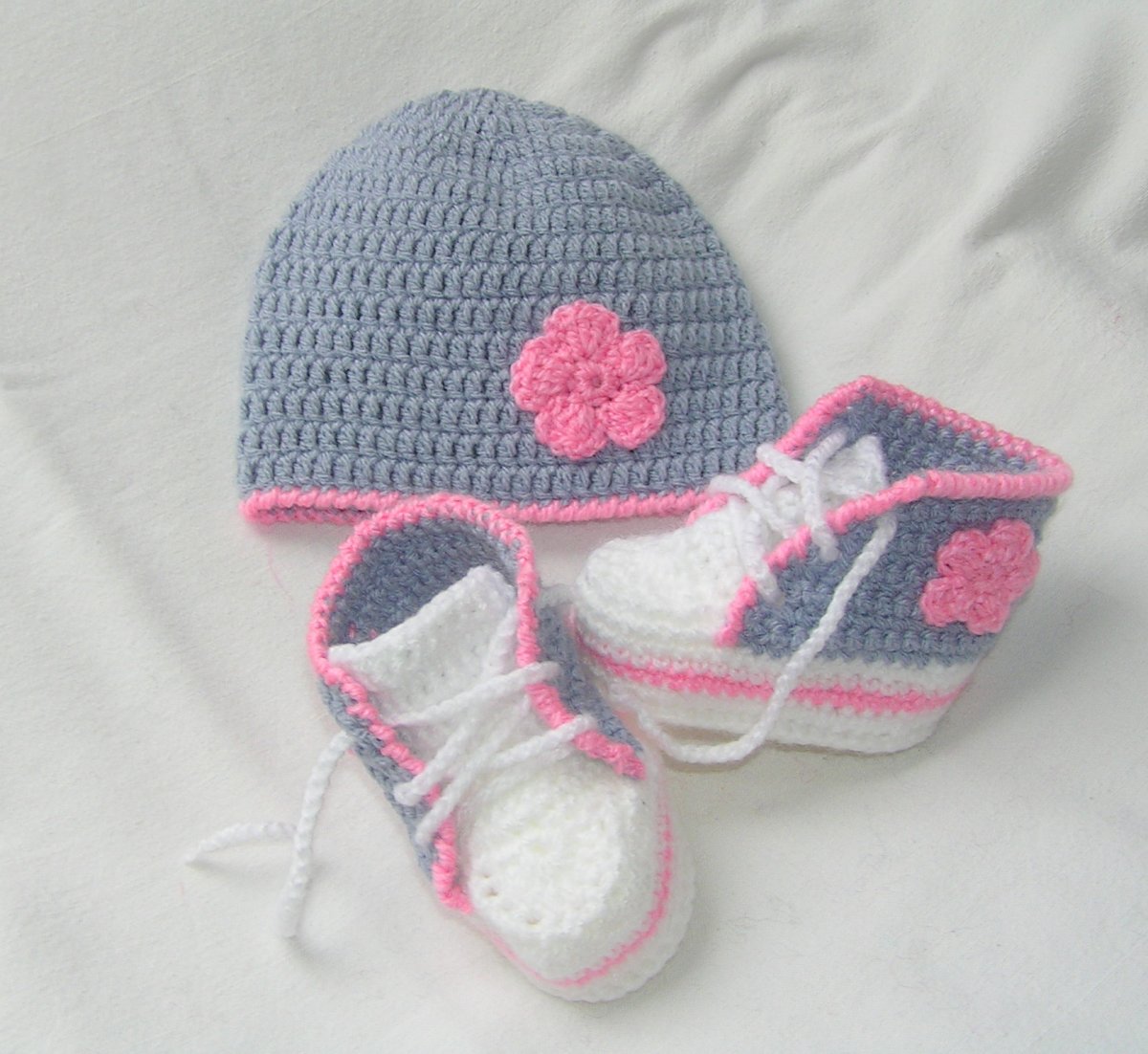 Háčkovaná mimi soupravička