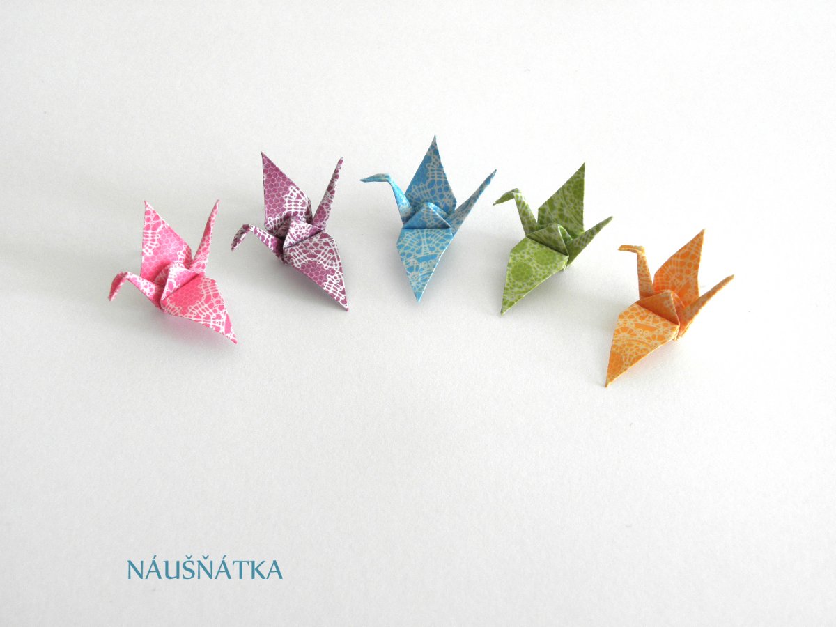 Vítám jaro - přímo do ouška - fialová