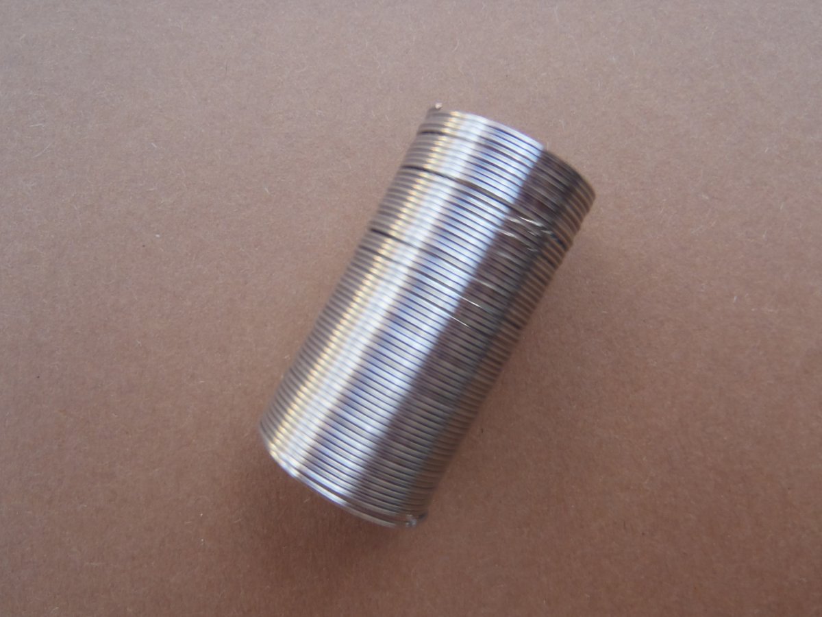 paměťový drát na prstýnky