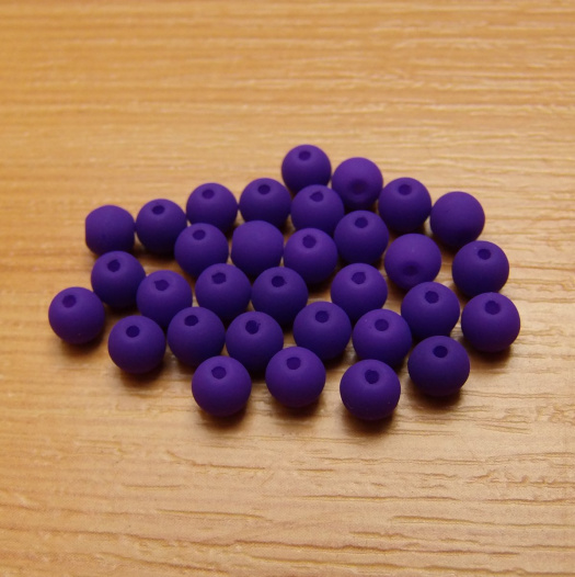 Neonové kuličky - 4mm - 40 kusů